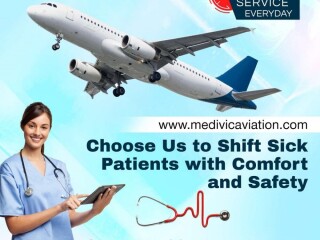 Now Grab Full Safety Medivic Air Ambulance Service in Mumbai