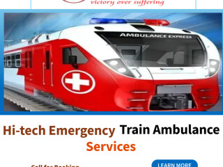 Get Medivic Train Ambulance in Ranchi for Prompt Shifting ICU Patient
