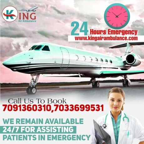 book-king-air-ambulance-in-ranchi-with-medical-support-at-reasonable-price-big-0