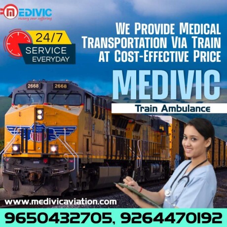 receive-pre-eminent-medical-train-ambulance-service-in-guwahati-by-medivic-big-0