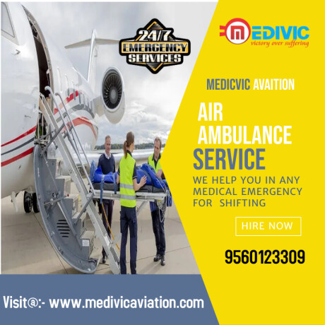 medivic-aviation-air-ambulance-service-in-siliguri-at-a-cheap-price-big-0