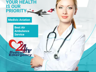 Take Affordable Air Ambulance Service in Lucknow by Medivic