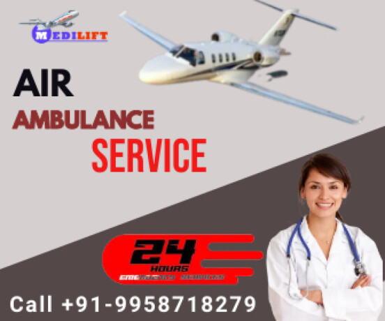 acquire-a-comfortable-and-fast-icu-air-ambulance-in-delhi-by-medilift-at-the-correct-charge-big-0