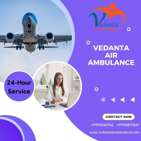 hire-vedanta-air-ambulance-in-patna-with-healthcare-features-big-0