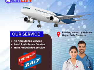 Select Superb Medical Air Ambulance Service in Bangalore with Medilift at Genuine Cost