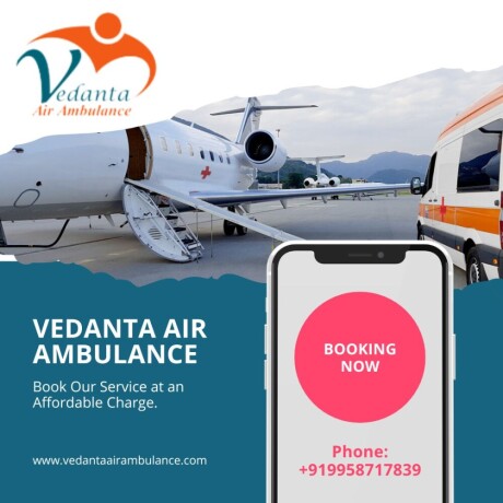 hire-vedanta-air-ambulance-from-bangalore-with-authentic-medical-equipment-big-0