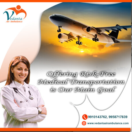 obtain-vedanta-air-ambulance-in-guwahati-with-excellent-medical-assistance-big-0