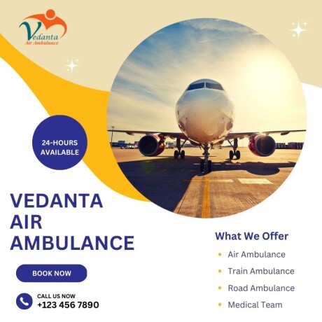 pick-vedanta-air-ambulance-in-guwahati-with-a-spectacular-medical-system-big-0