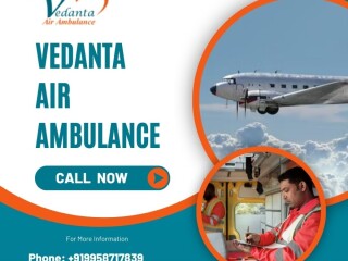 Book World's Top Air Ambulance Service in Nagpur by Vedanta