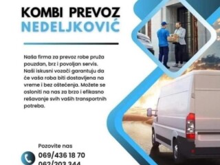 Kombi prevoz nedeljkovic