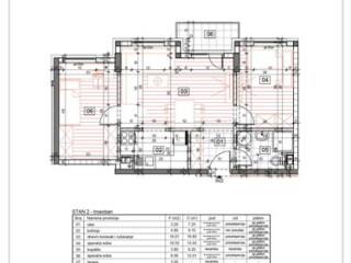 Novogradnja, trosoban, 49,92m2, Banovo brdo, Majdanska Čukarica 14